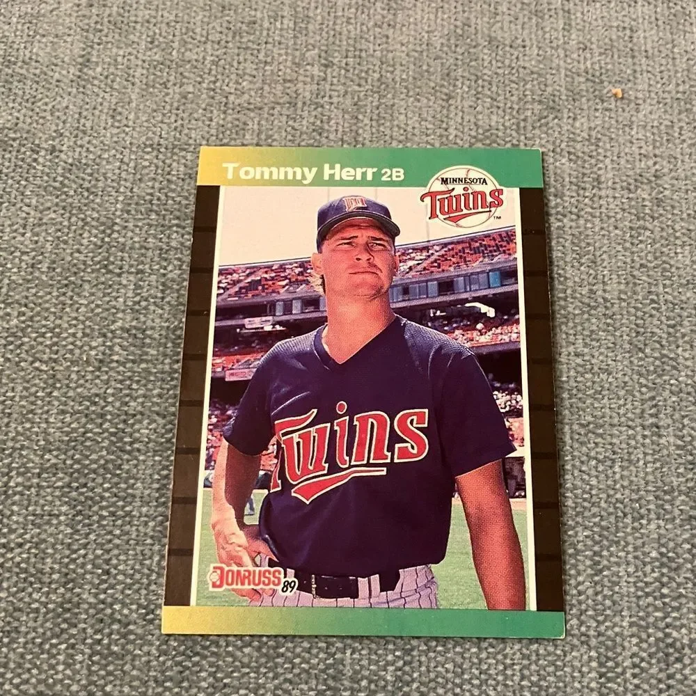 1989 Donruss Minnesota Twins Baseball Card Trading Card